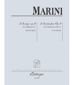 MARINI, Biagio - 2 Sonaty z op. 8
